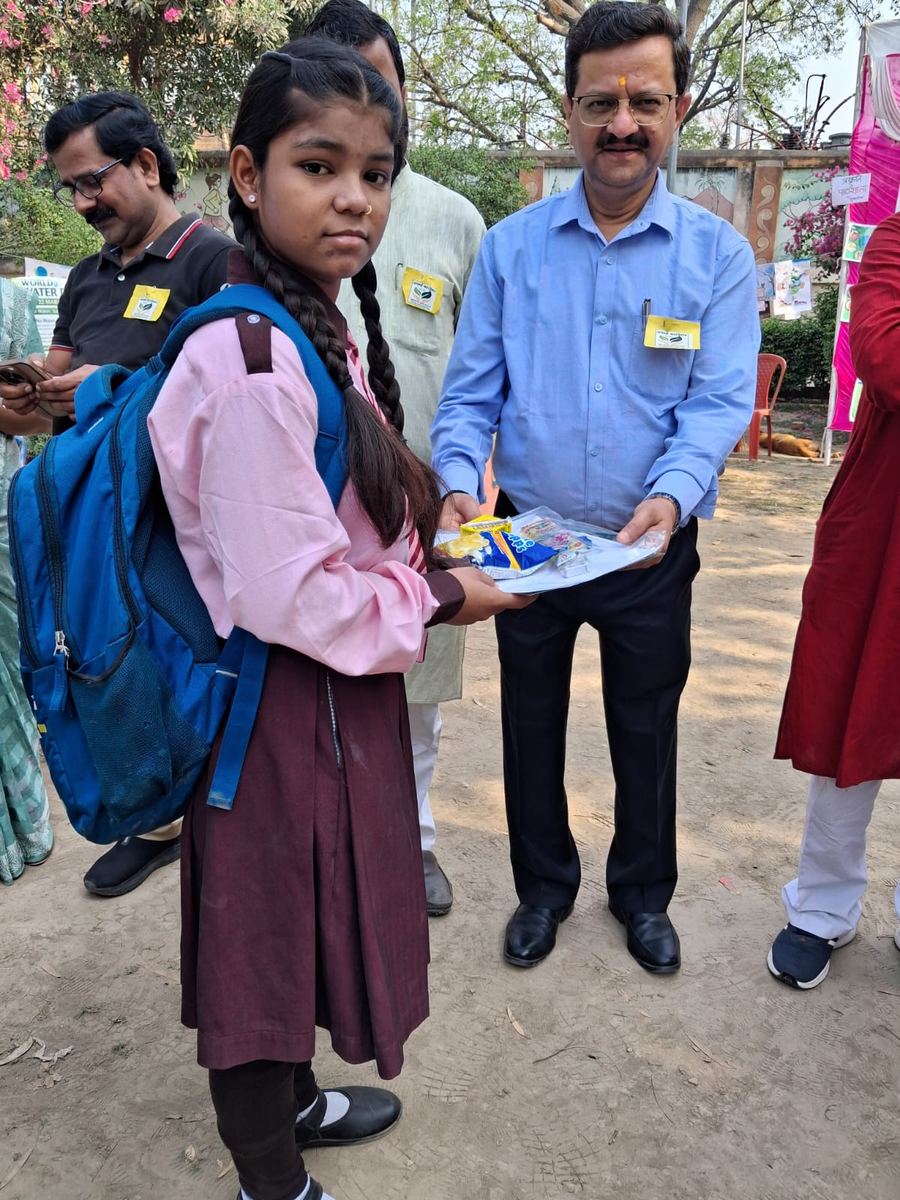 Certificate Distribution to School Child