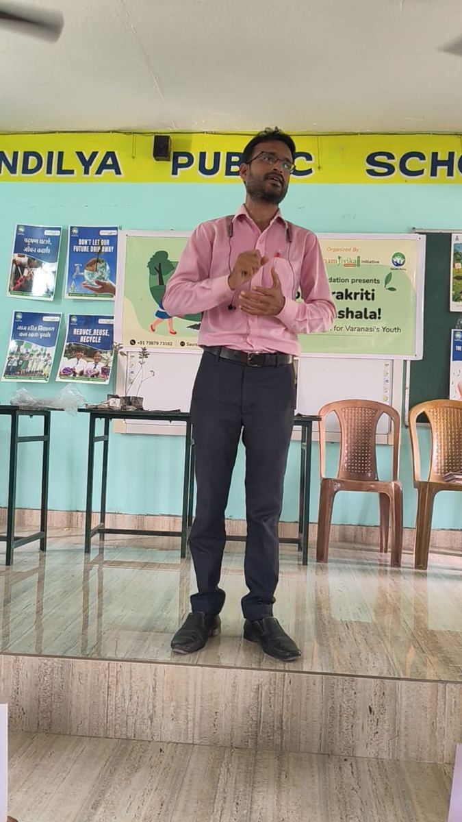 Prakriti Ki Pathshala Session at Sandilya Public School